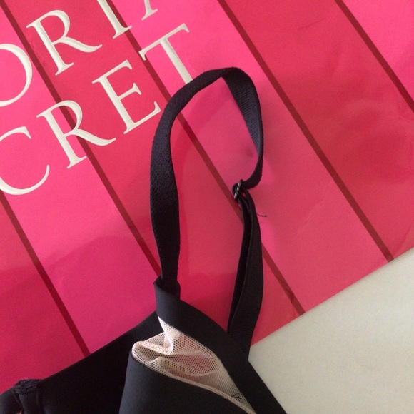 VICTORIAS SECRET BLACK LINED DEMI BRA NWT 34DDD - Picture 8 of 15